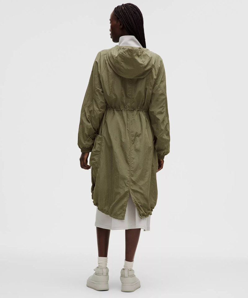 lululemon Lightweight Woven Long Jacket outlook