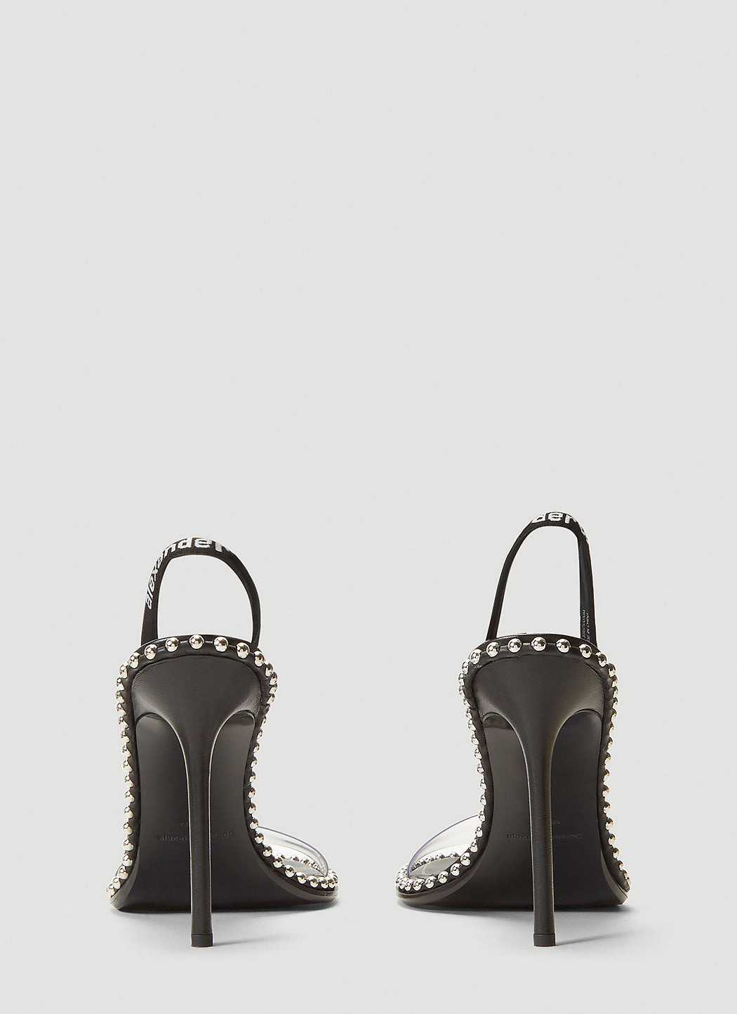 Alexander Wang Women Nova Stud-Embellished Heels - 4