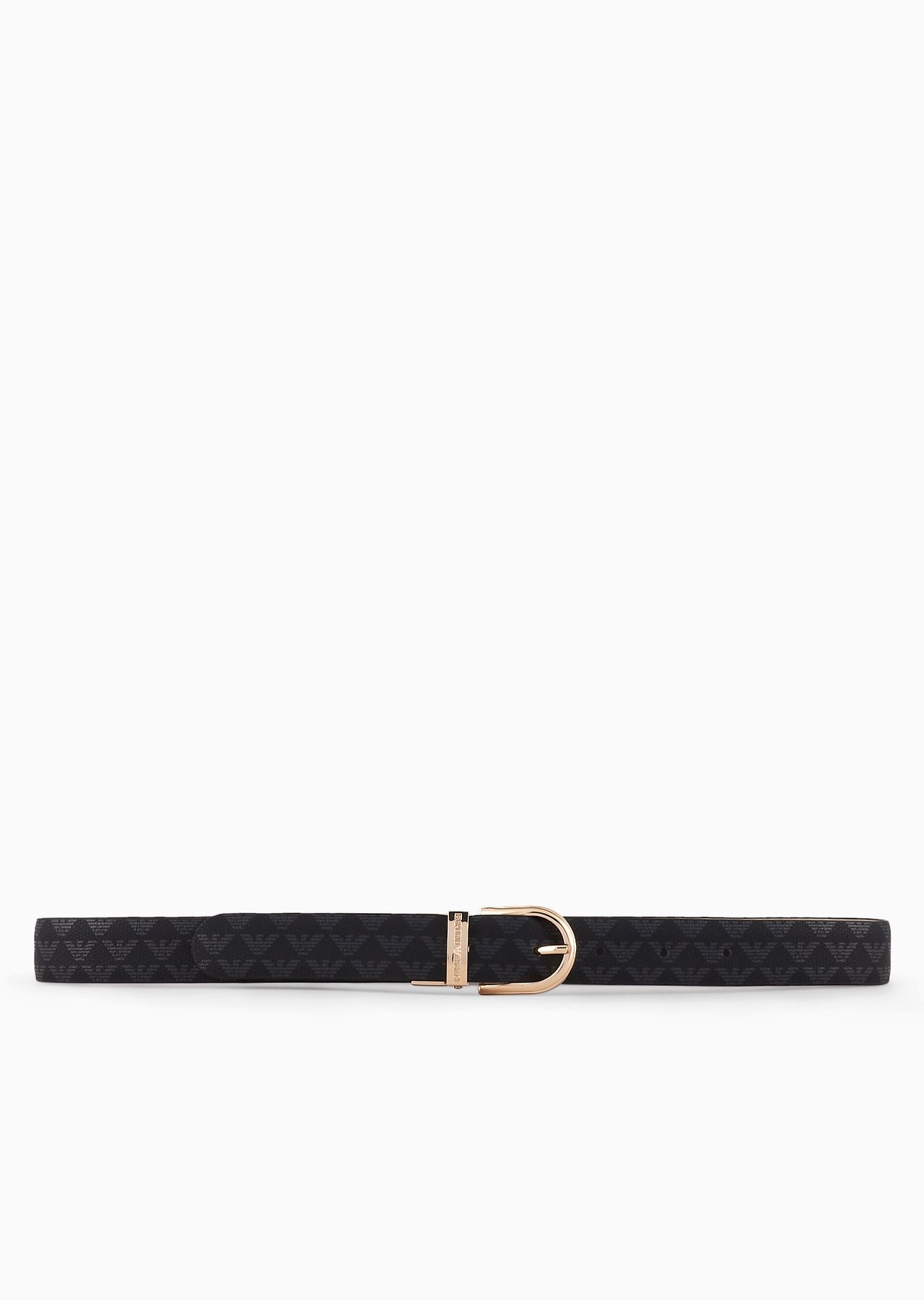 All-over eagle two-toned reversible belt - 3