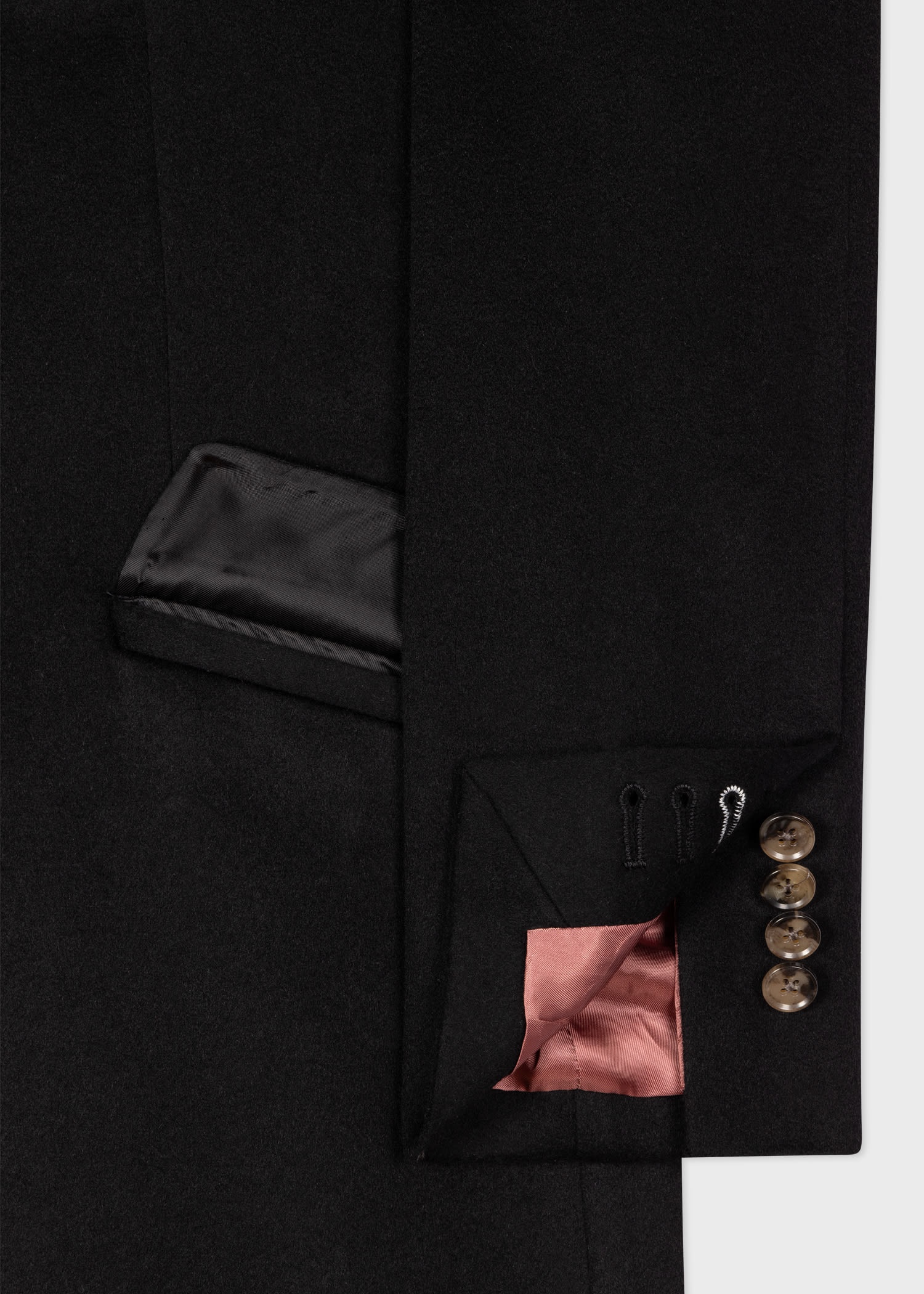 Wool-Cashmere Epsom Coat - 3