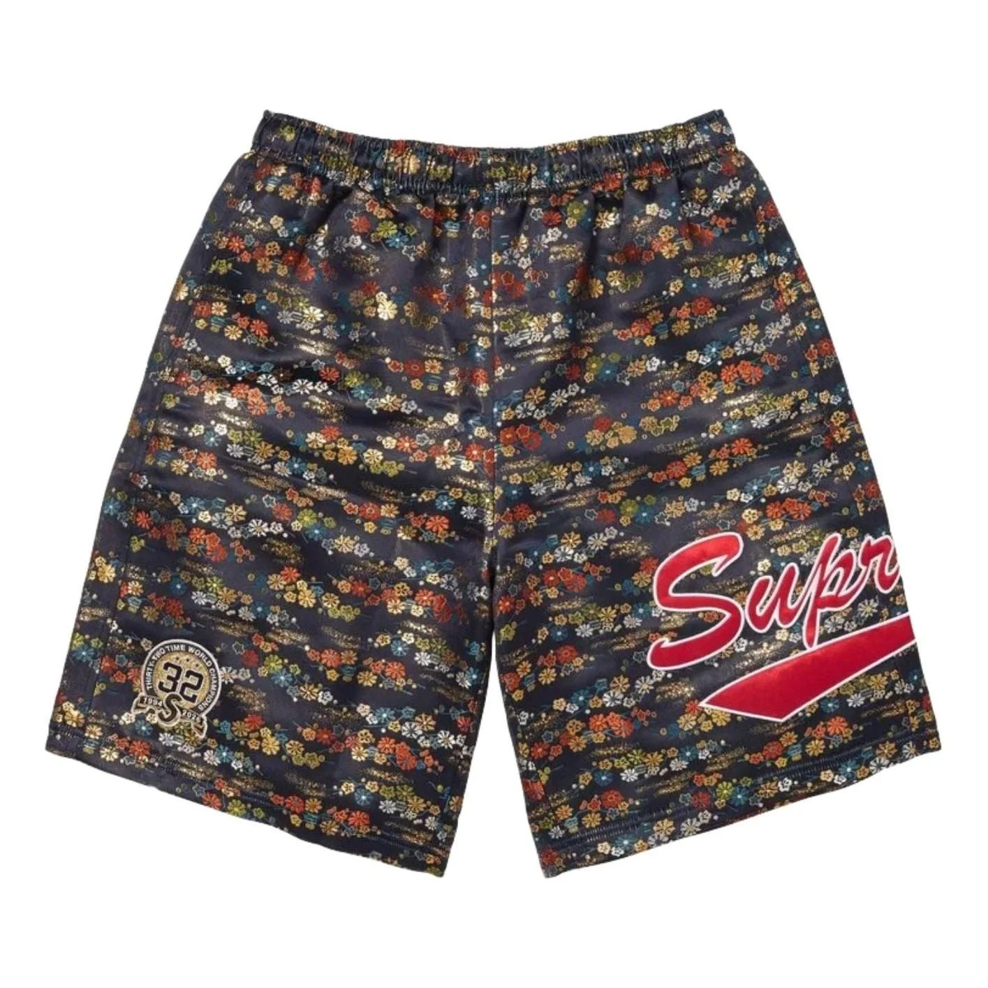 Supreme SS26 Floral Jacquard Short 'Navy' SUP-SS26-142-NVY - 1