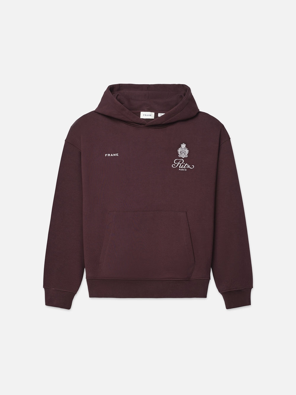 Ritz Men's Hoodie in Bordeaux - 1