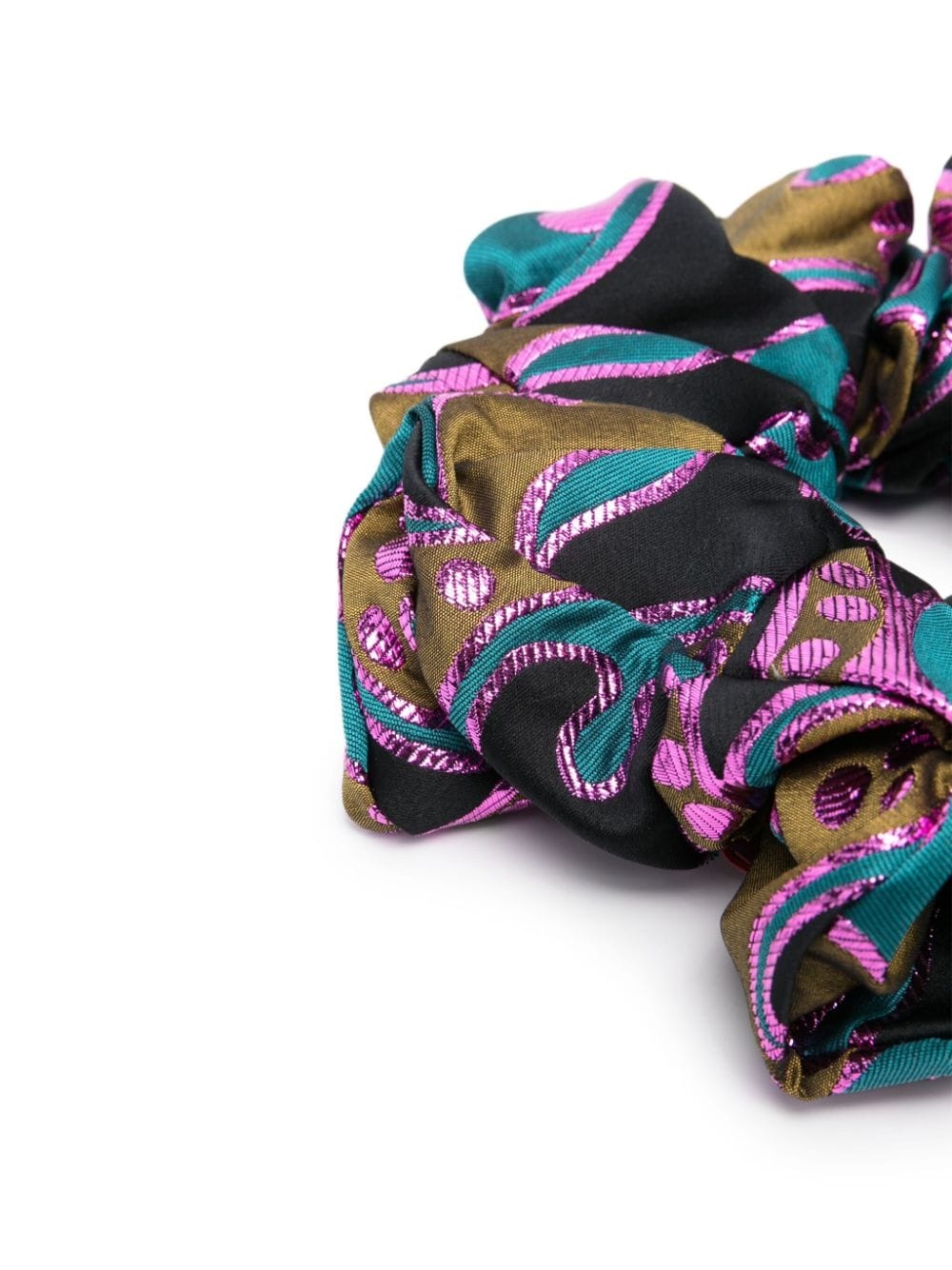 Giga abstract-pattern scrunchie - 2