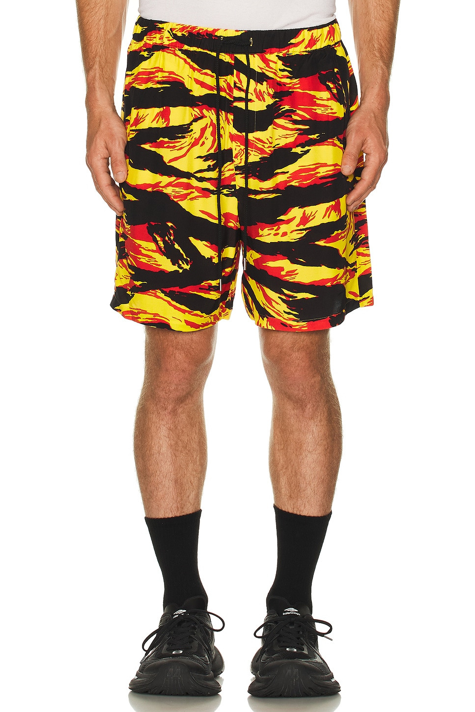 Tiger Camouflage Hawaiian Shorts - 3