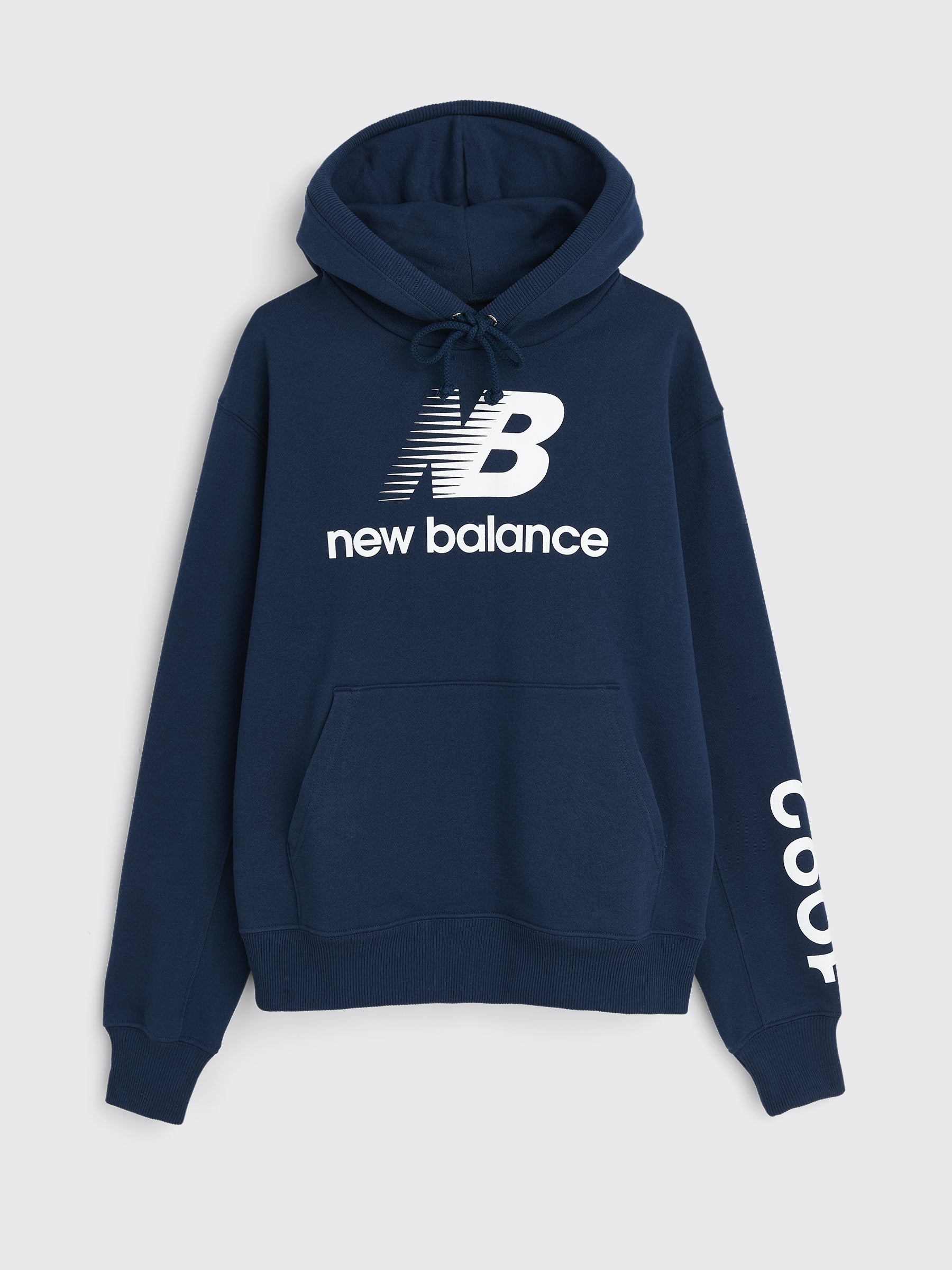 NEW BALANCE MADE IN USA LOGO HOODIE NAVY - 1