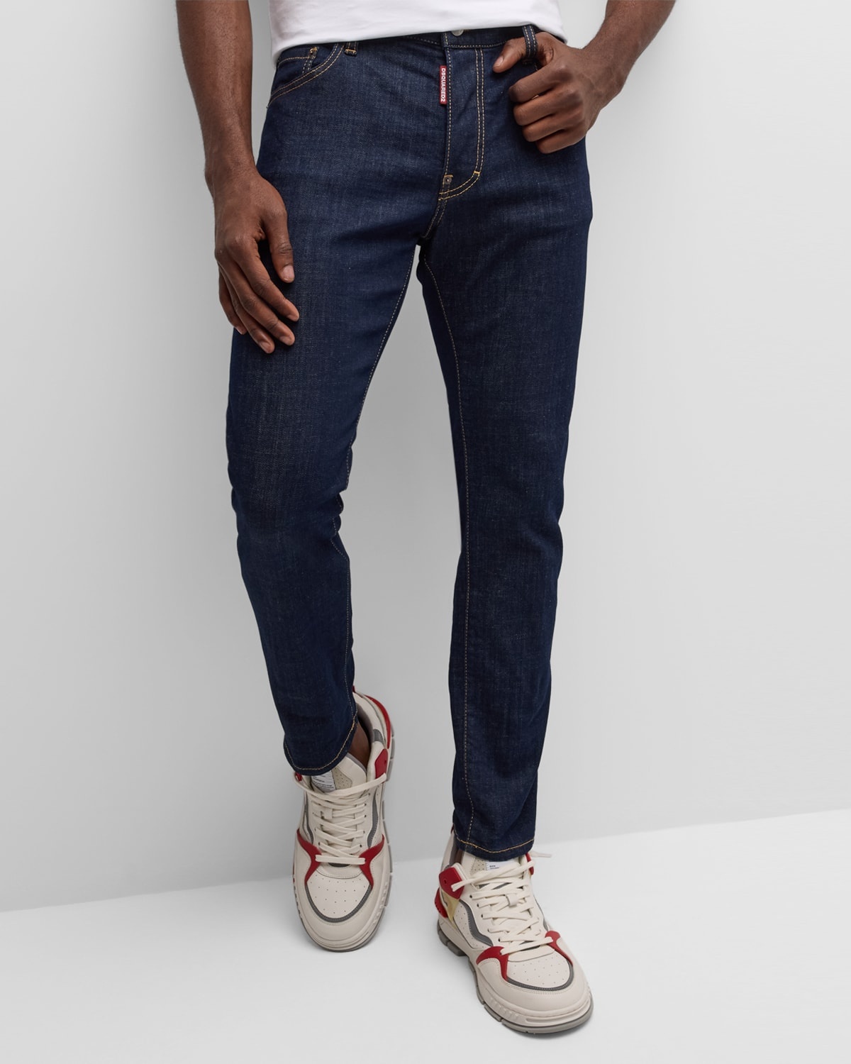 Men's Skater Dark-Wash Jeans - 6