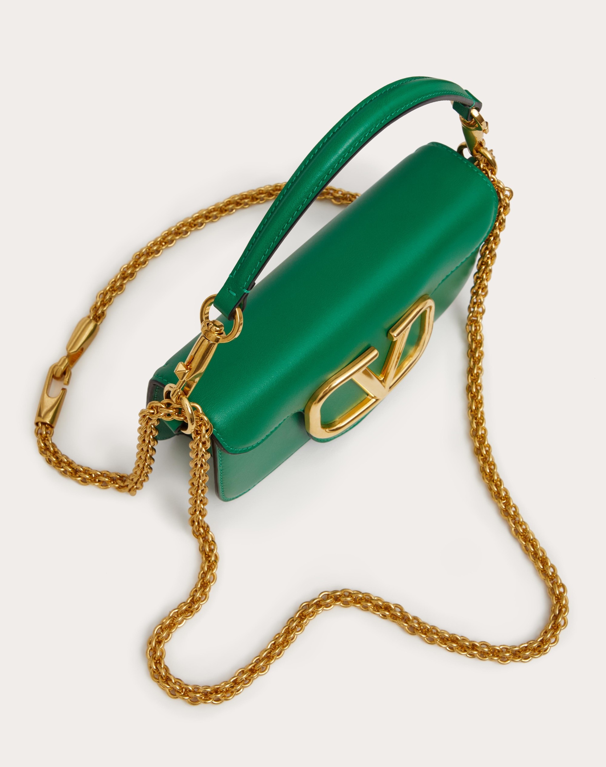 VALENTINO GARAVANI LOCÒ SMALL SHOULDER BAG IN CALFSKIN - 6