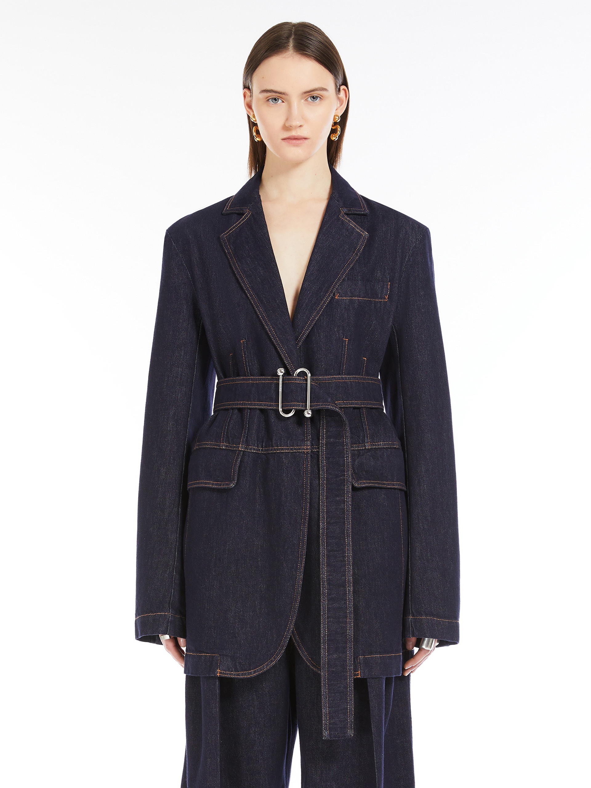 DOMINO Oversized denim blazer - 3
