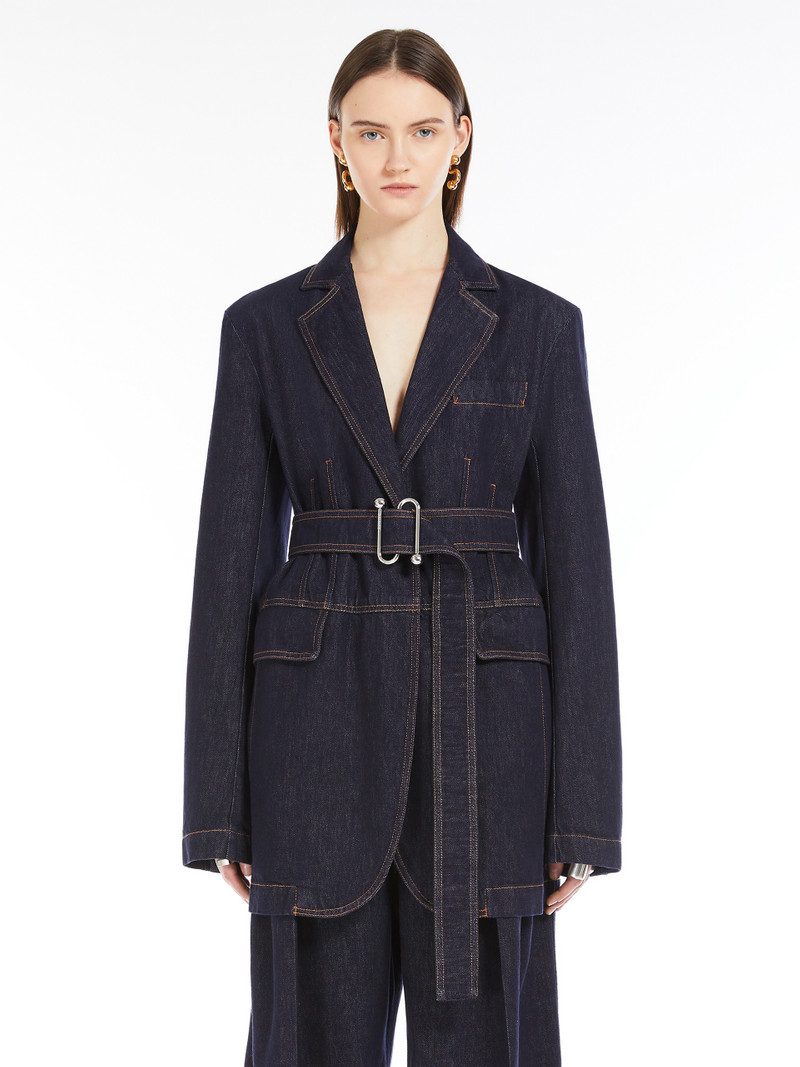 DOMINO Oversized denim blazer 3
