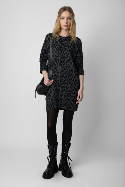 Zadig & Voltaire Malia Leopard Cashmere Dress outlook
