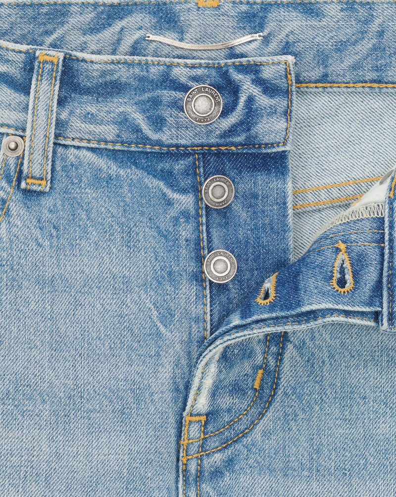 slim-fit jeans in blue waves denim 3