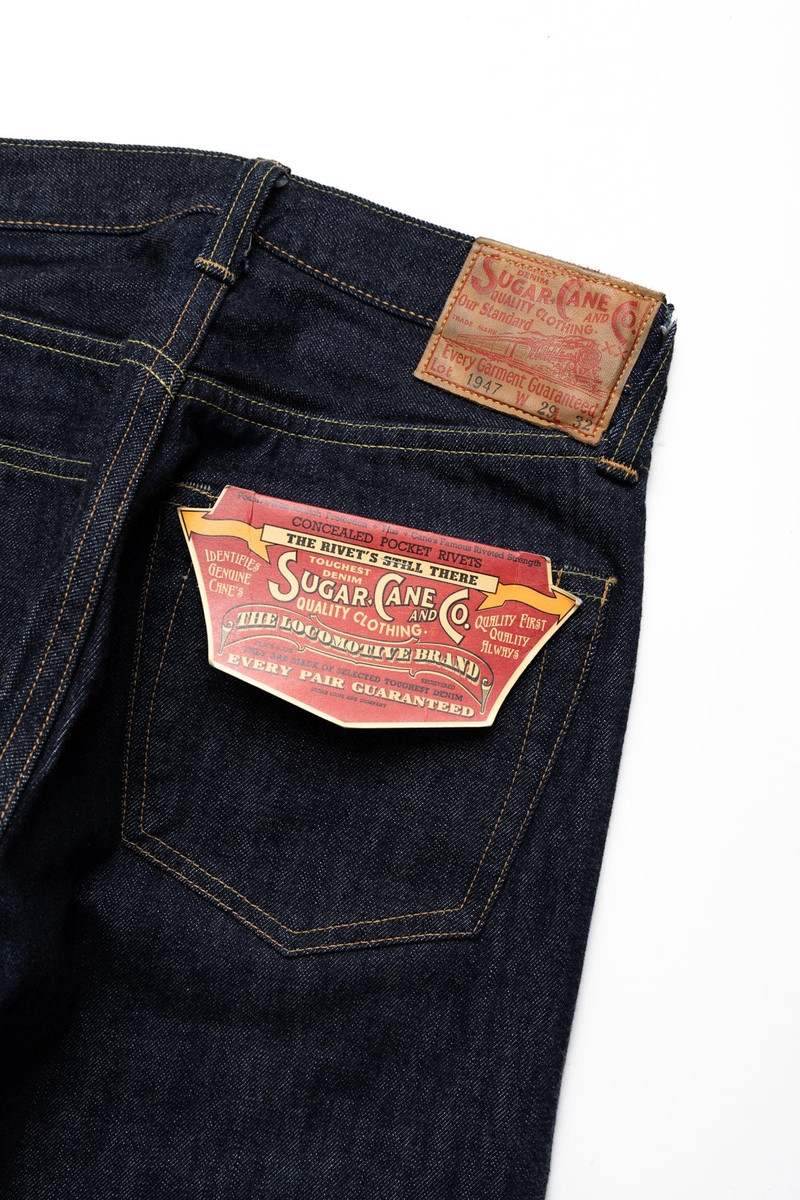 SUGAR CANE 14.25oz Denim 1947 Model outlook