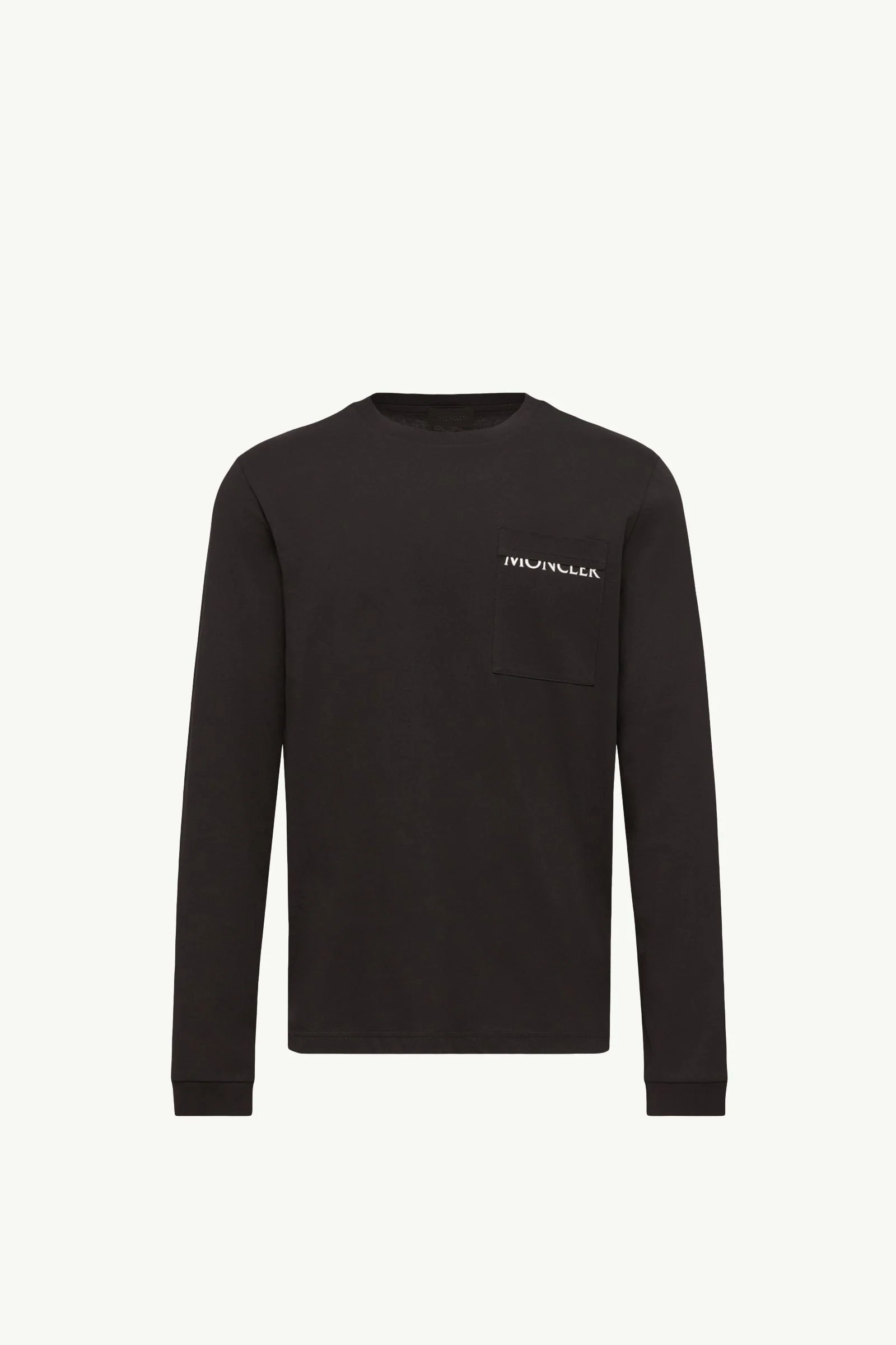 Logo Cotton Long Sleeve T-Shirt - 1