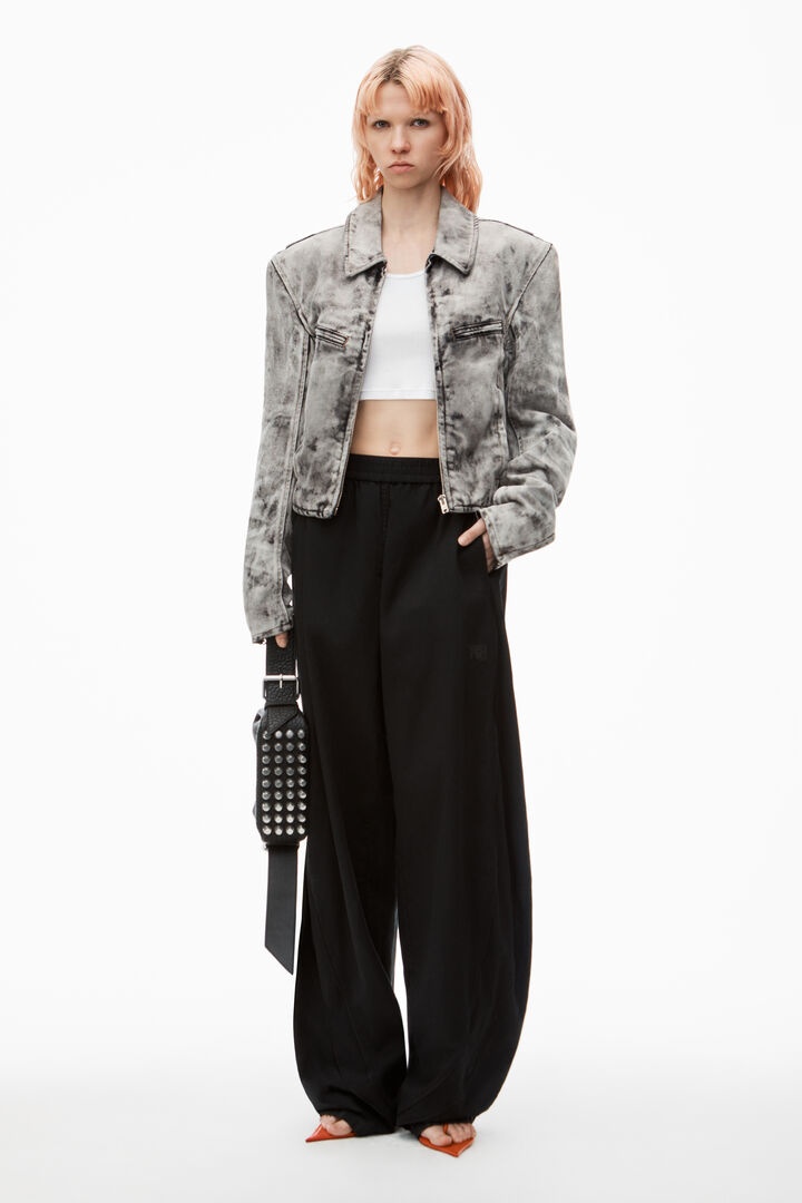 T BY ALEXANDER WANG Women Track Pants With Piping - 2