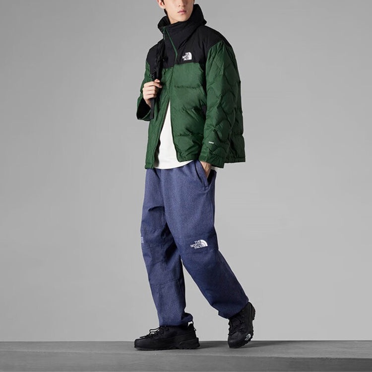 THE NORTH FACE Hooded Full Zip Puffer Jacket 'Green' NF0A83Q3-I0P - 7