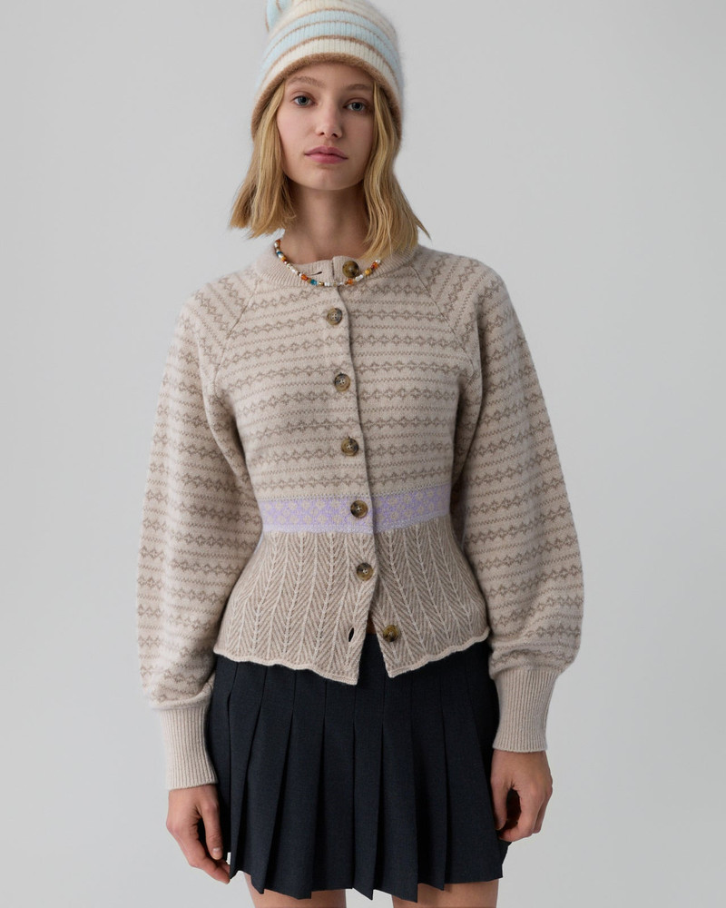 Fair Isle Sculpted Cardigan 4