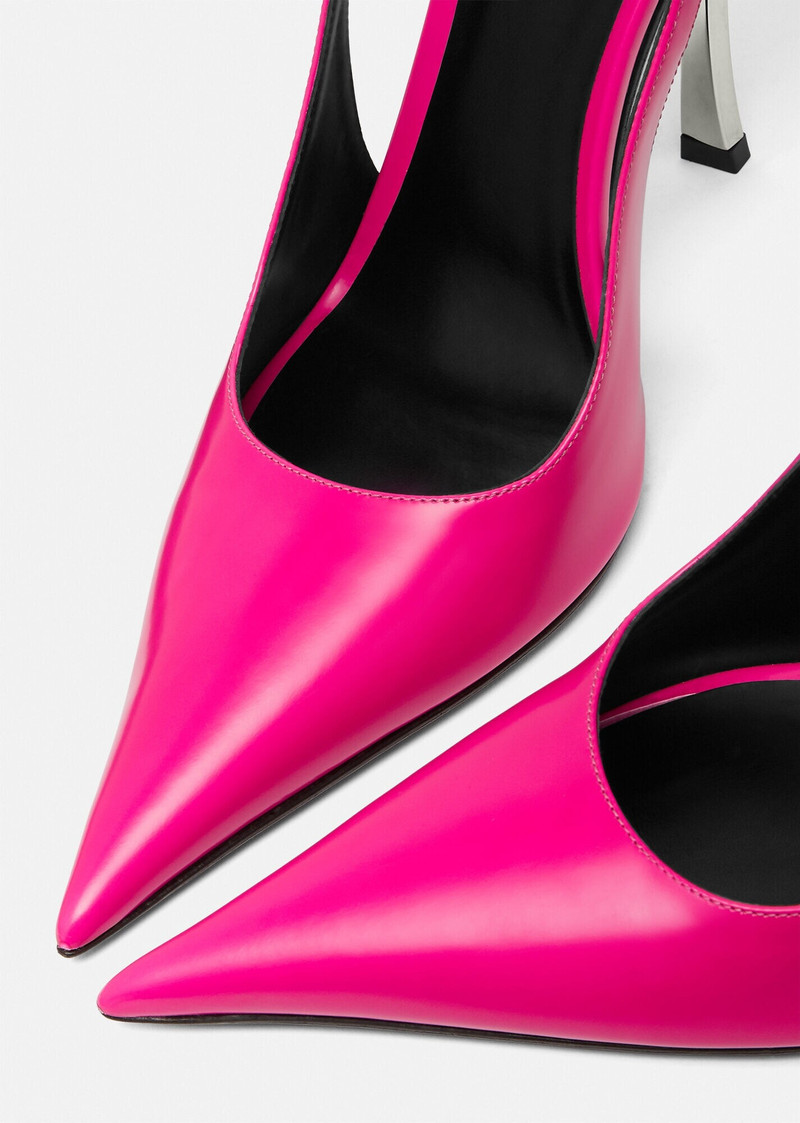 Pin-Point Slingback Pumps 4
