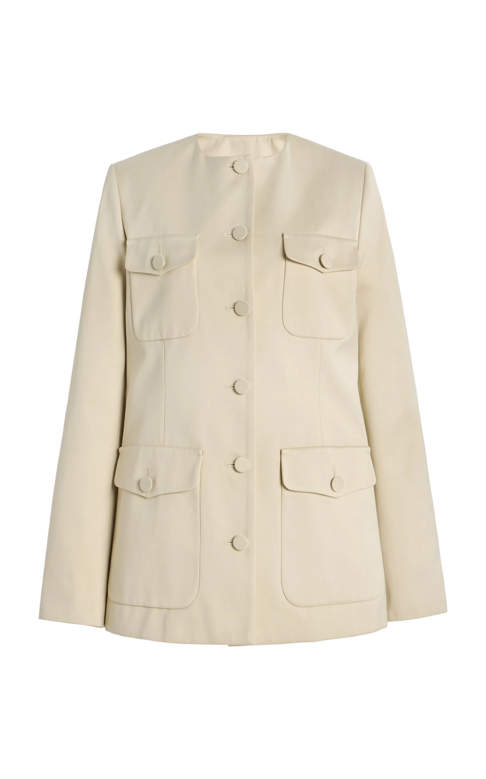 Perry Cotton-Blend Jacket off-white - 1