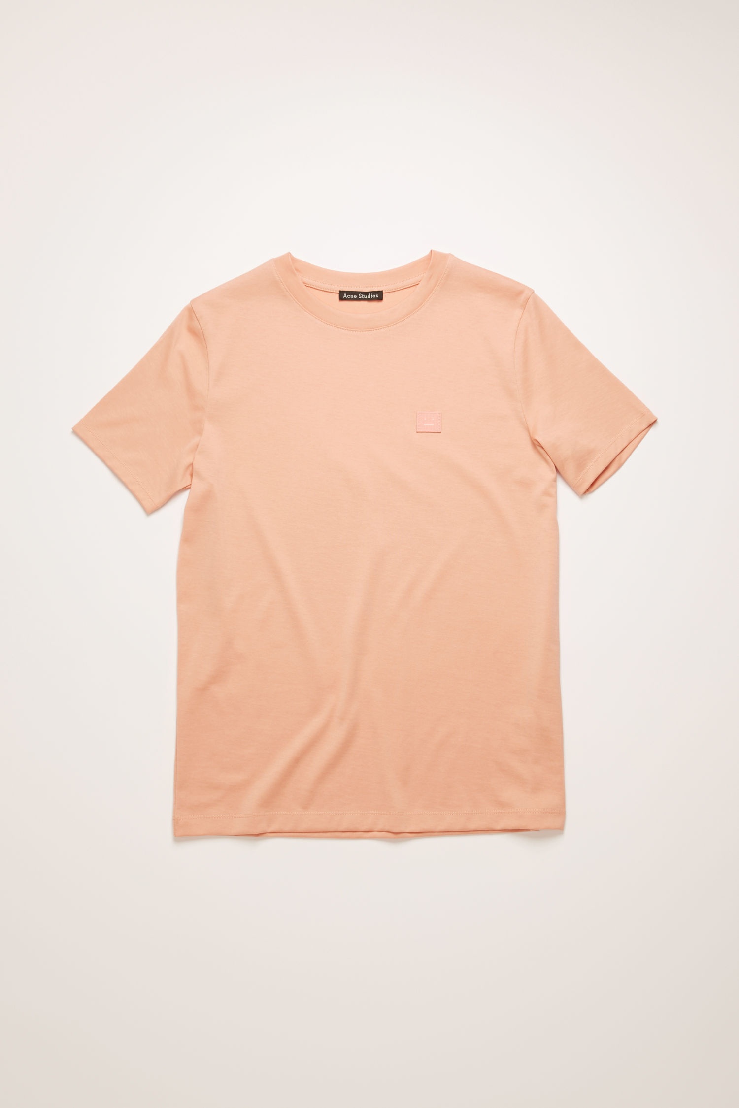 Crew neck t-shirt pale pink - 1