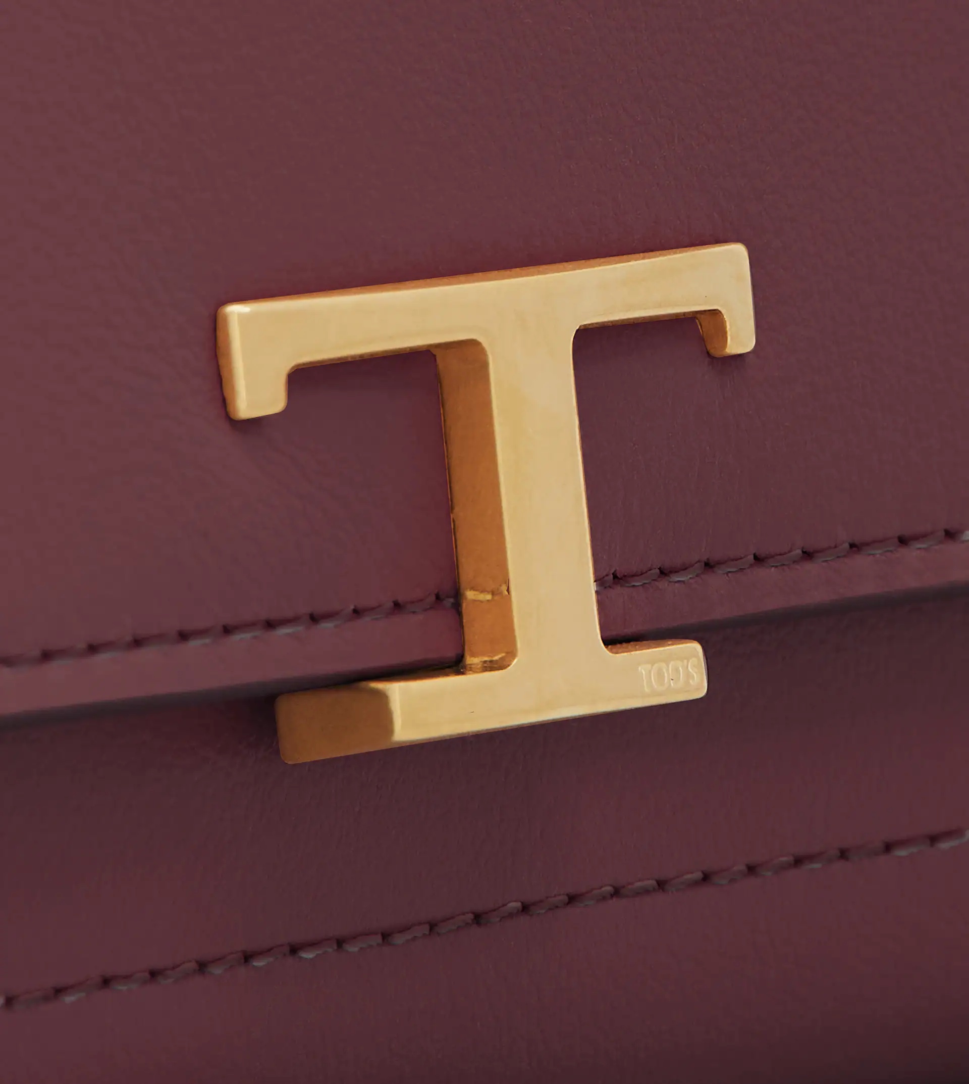 TIMELESS WALLET IN LEATHER - RED - 5