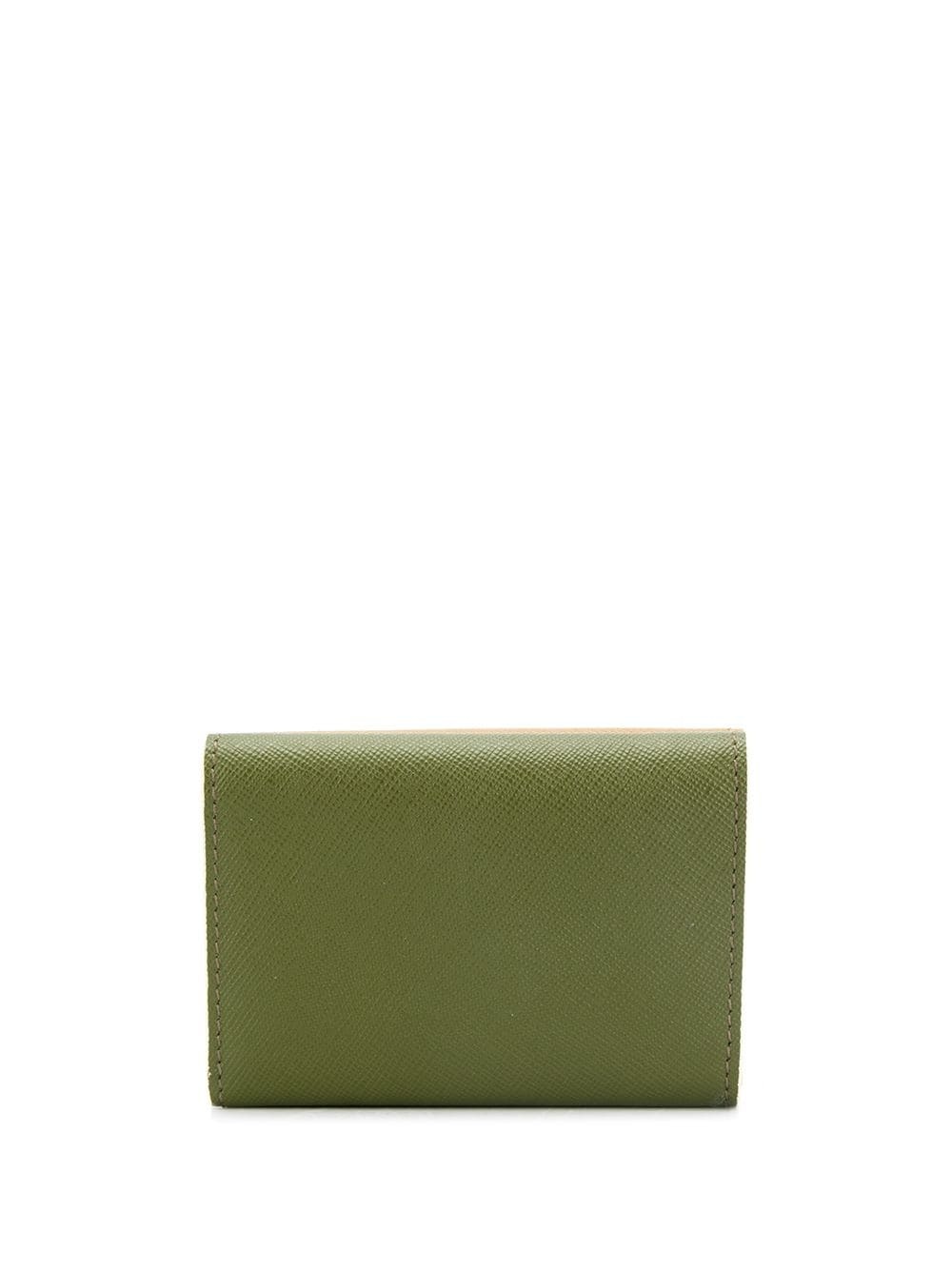 colour-blocked logo wallet - 2