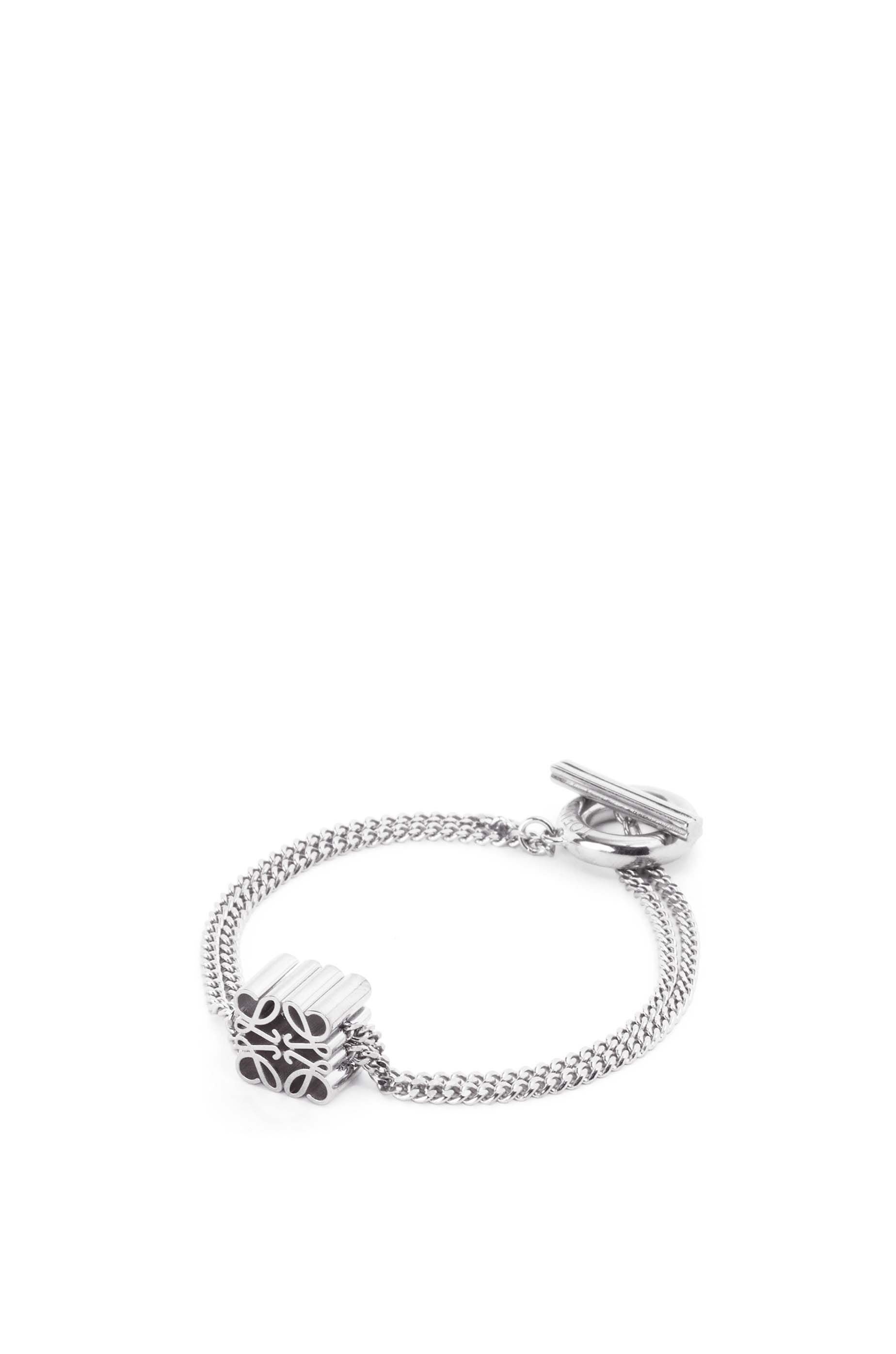 Single Anagram bracelet in sterling silver - 1