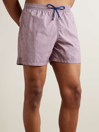 Canali Straight-Leg Mid-Length Printed Shell Swim Shorts outlook