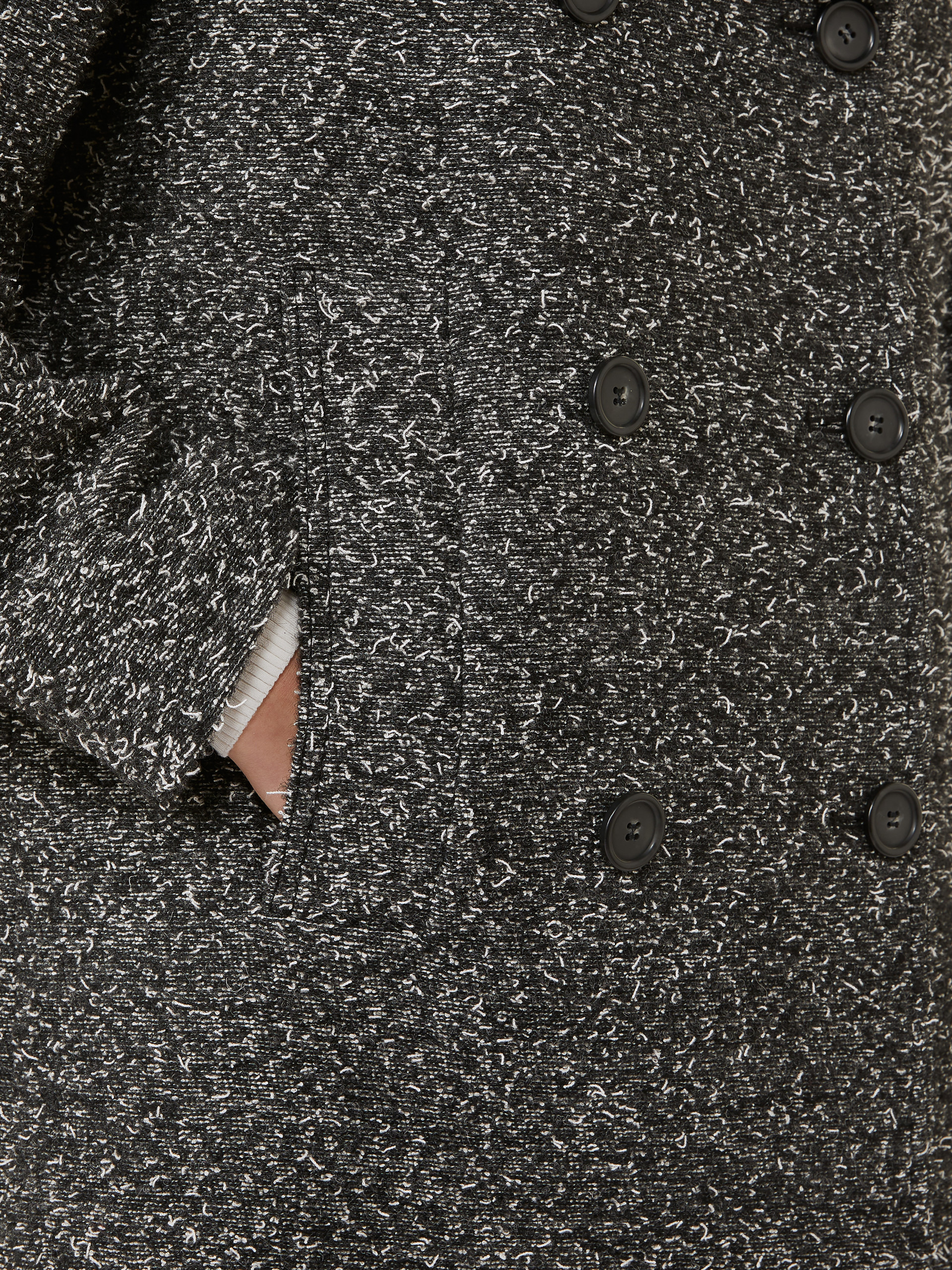 OLAF Double-breasted wool heavy jacket - 6
