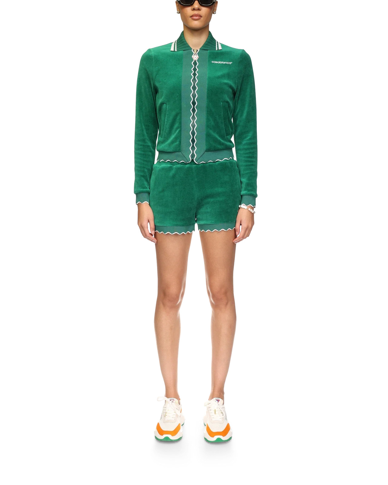 Scalloped Track Jacket - 2