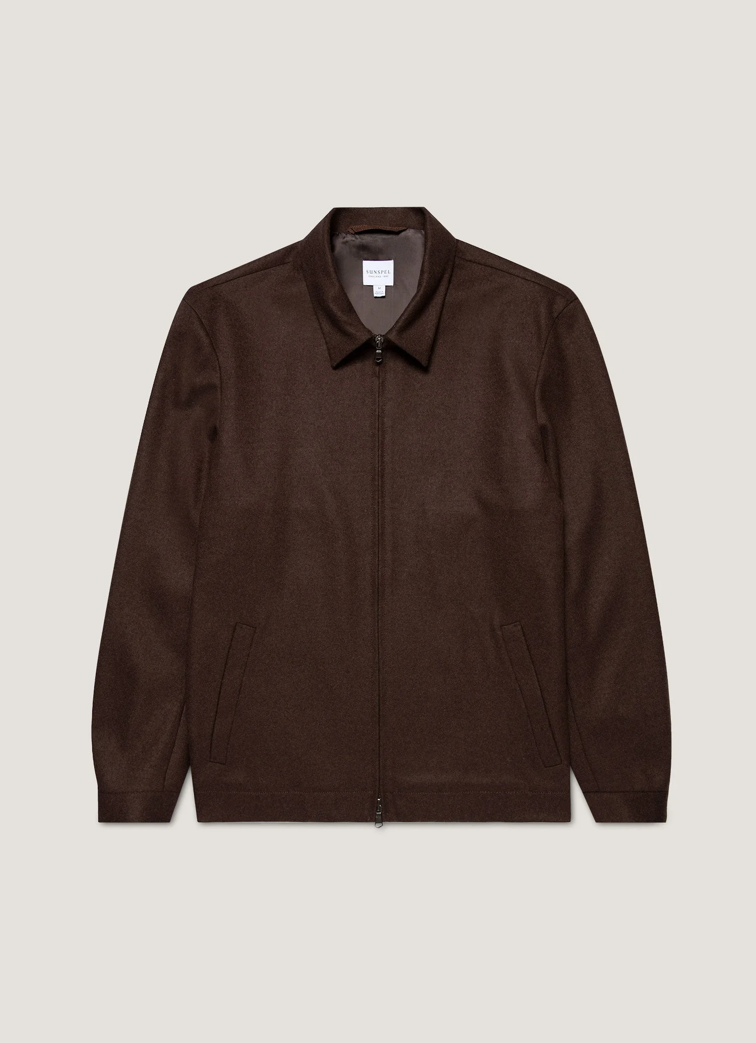 Boiled Wool Harrington Jacket - 1