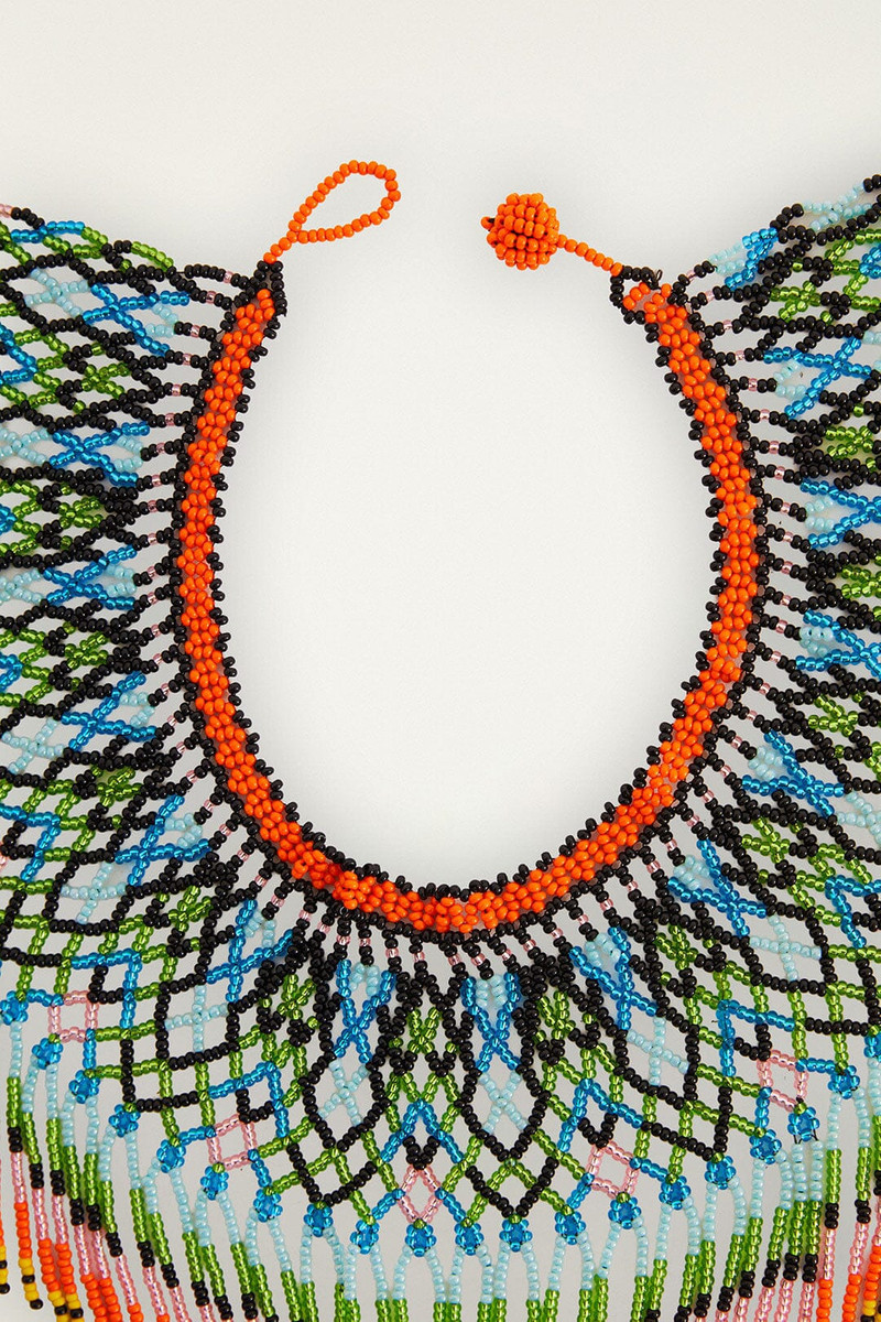 FARM RIO Yawanawa Beaded Necklace outlook