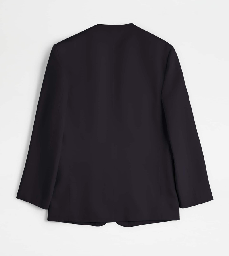 Tod's BLAZER IN WOOL - BLACK outlook