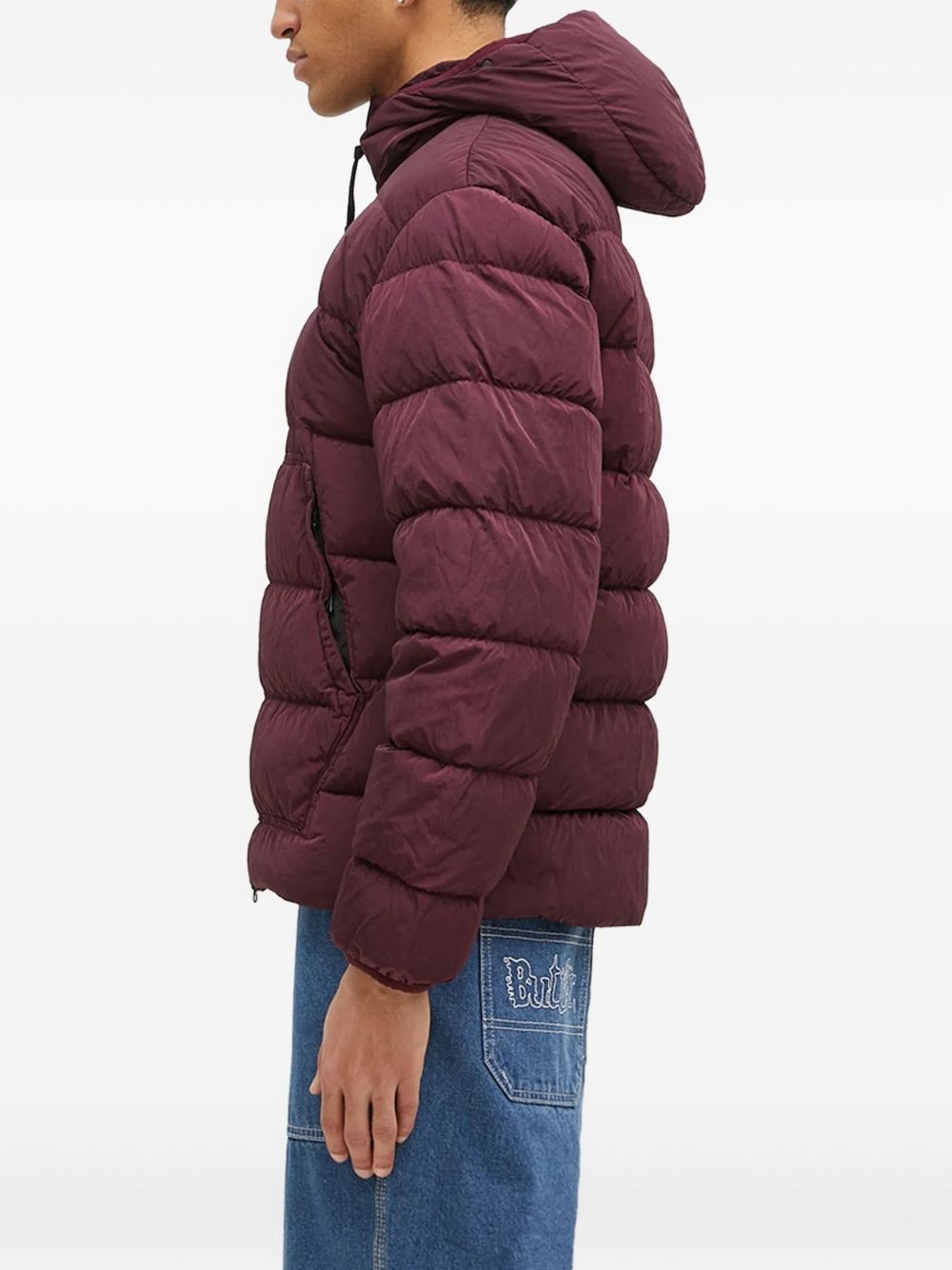 hooded padded jacket - 2