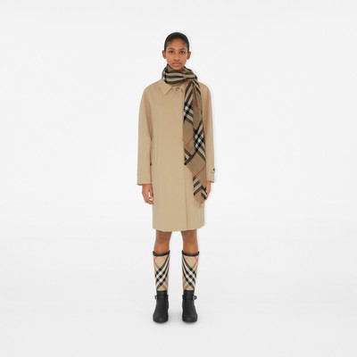 Burberry Check Wool Scarf outlook