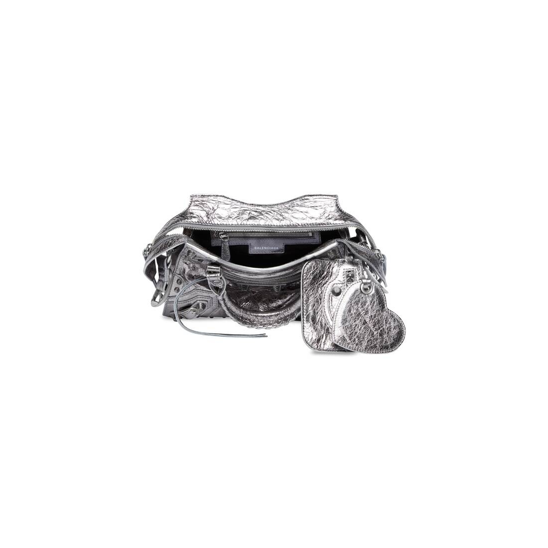 BALENCIAGA Women's Neo Cagole Xs Handbag Metallized in