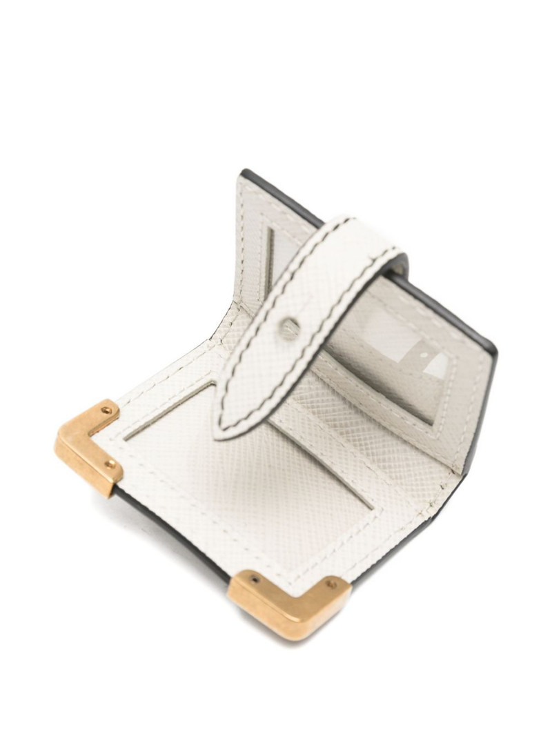 Saffiano leather luggage tag 3