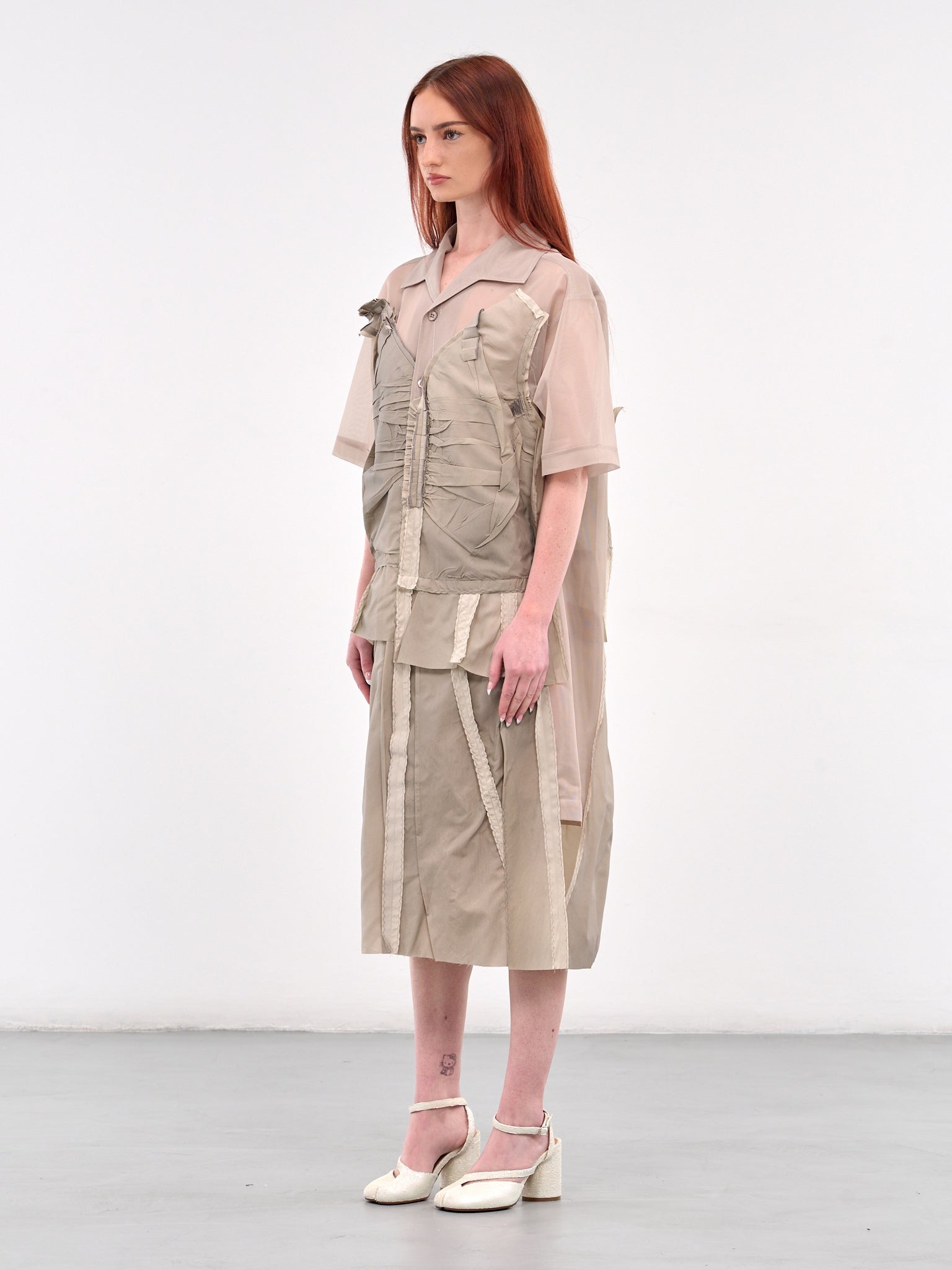 Deconstructed Midi Dress - 2