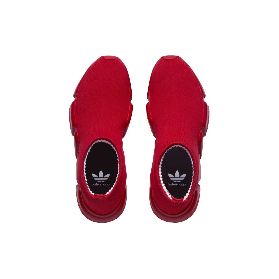 BALENCIAGA Men's Balenciaga / Adidas Speed Sneaker in Red