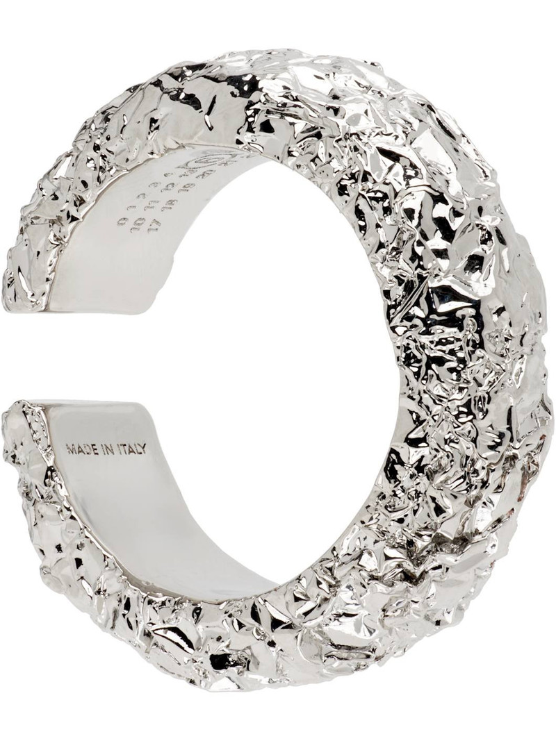 MM6 Maison Margiela 'Silver Foil' Ear Cuff outlook