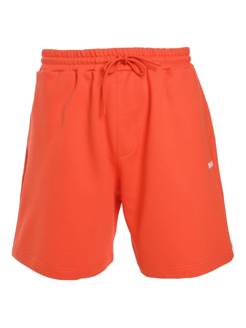 elasticated-waist track shorts 1