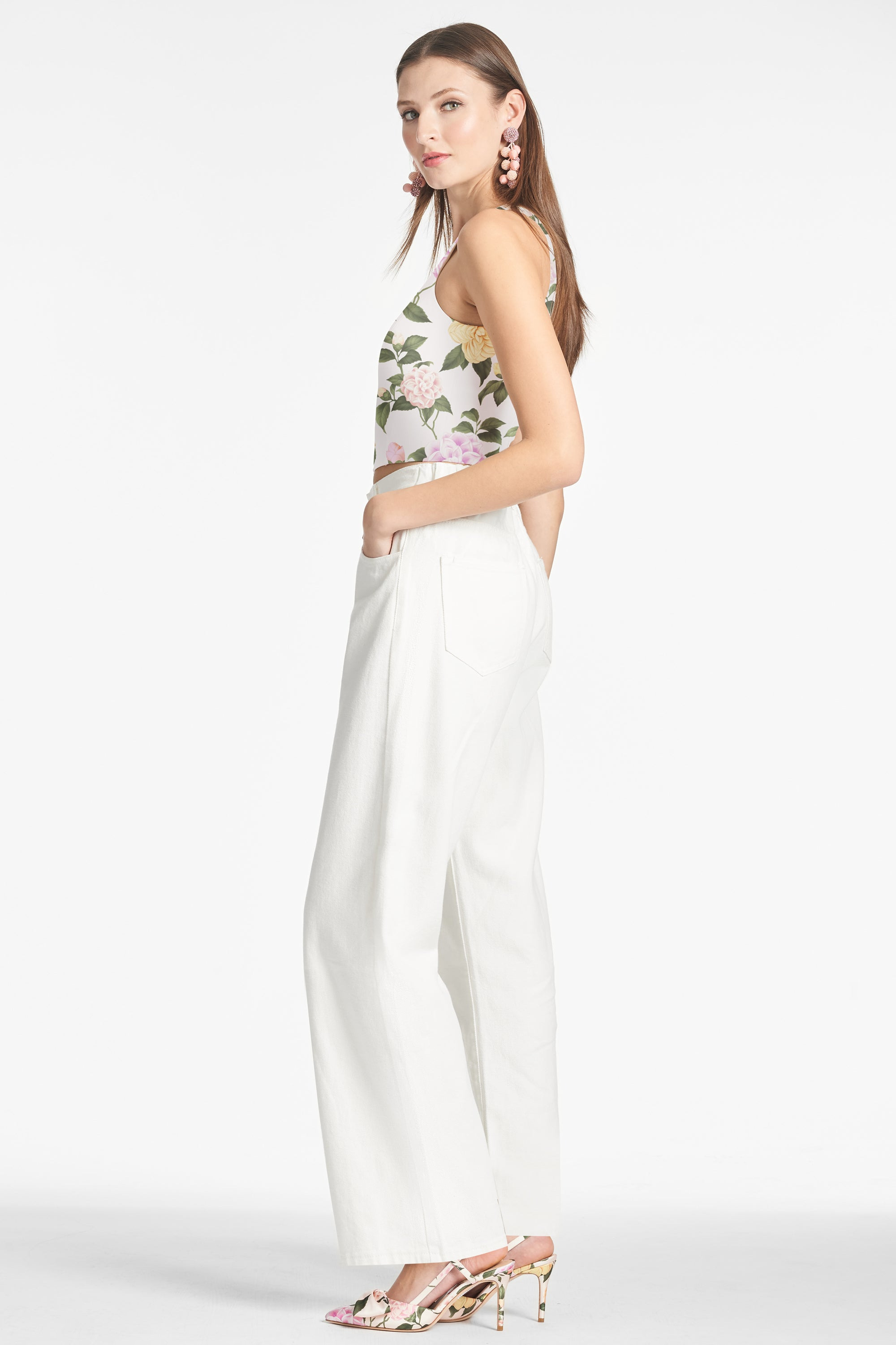 Lexie Top - Pink Lemonade Bouquet - 3