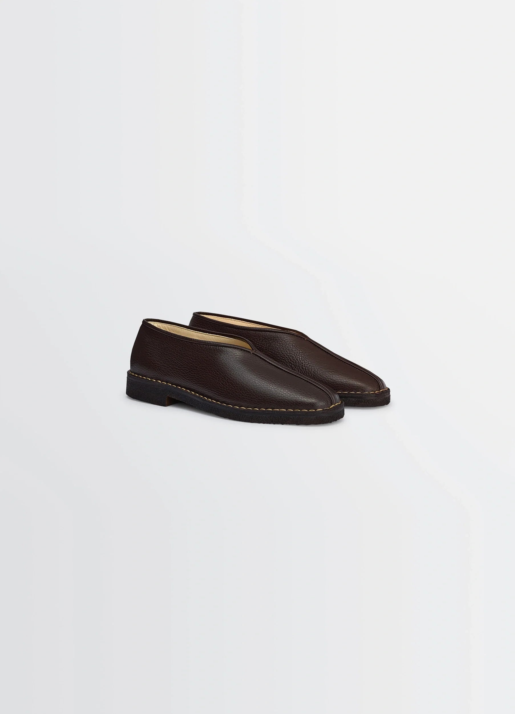 PIPED CREPE SLIPPERS - 3