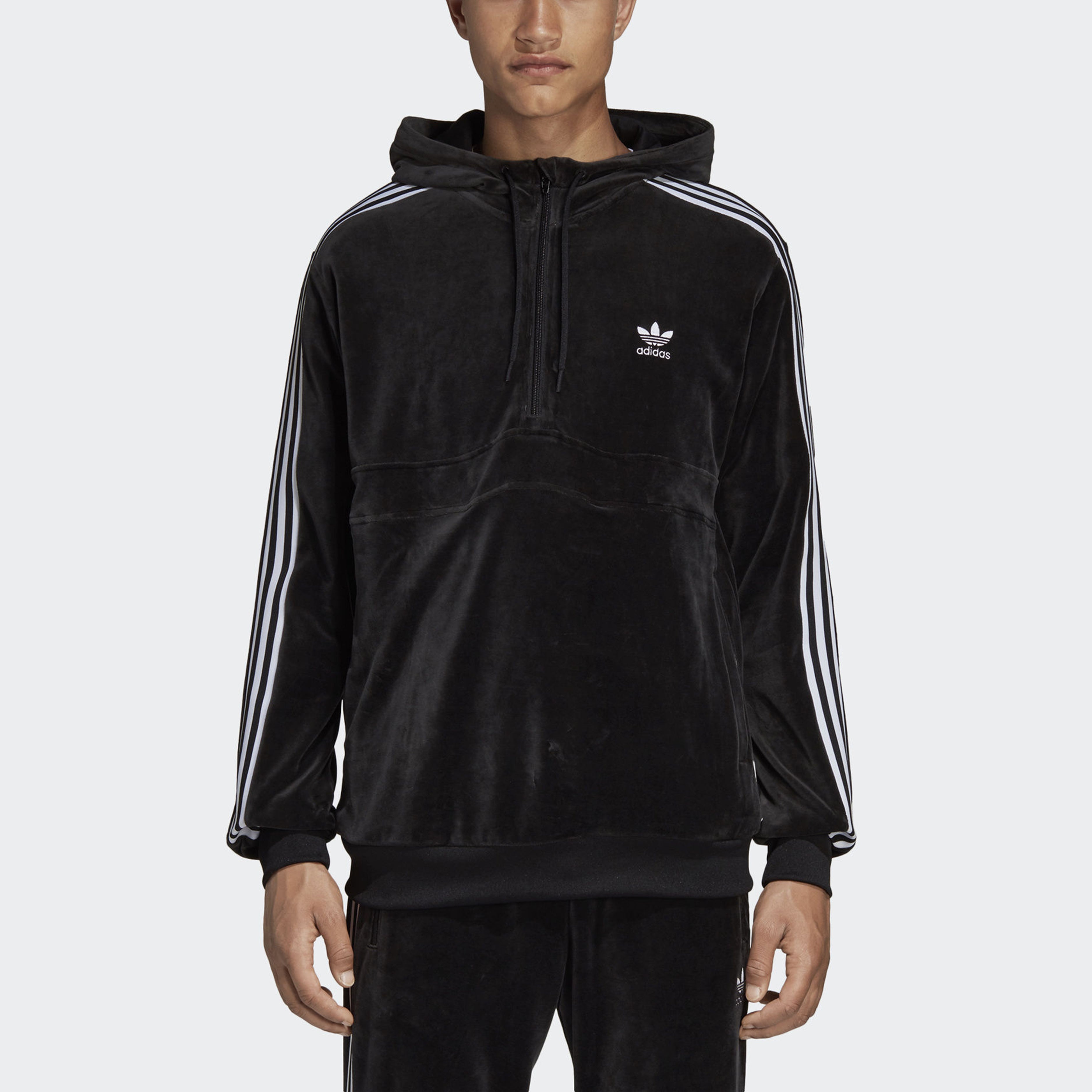 adidas originals Cozy Halfzip Track Sweaters Black DX3625 - 2