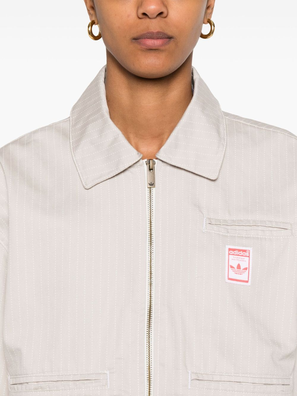AOP cropped jacket - 5