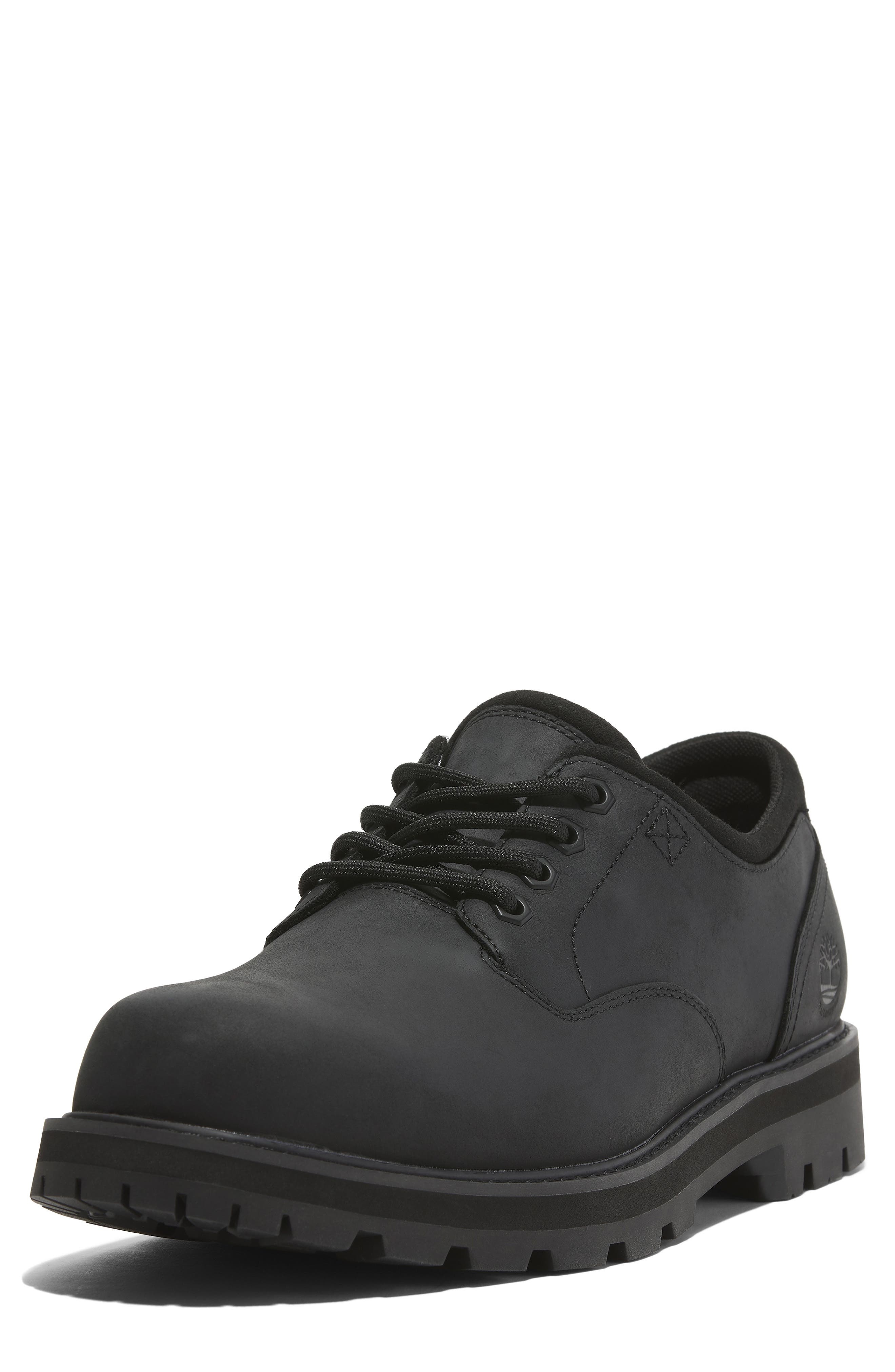 Timberland Britton Road Waterproof Derby in Black Full Grain at Nordstrom - 6