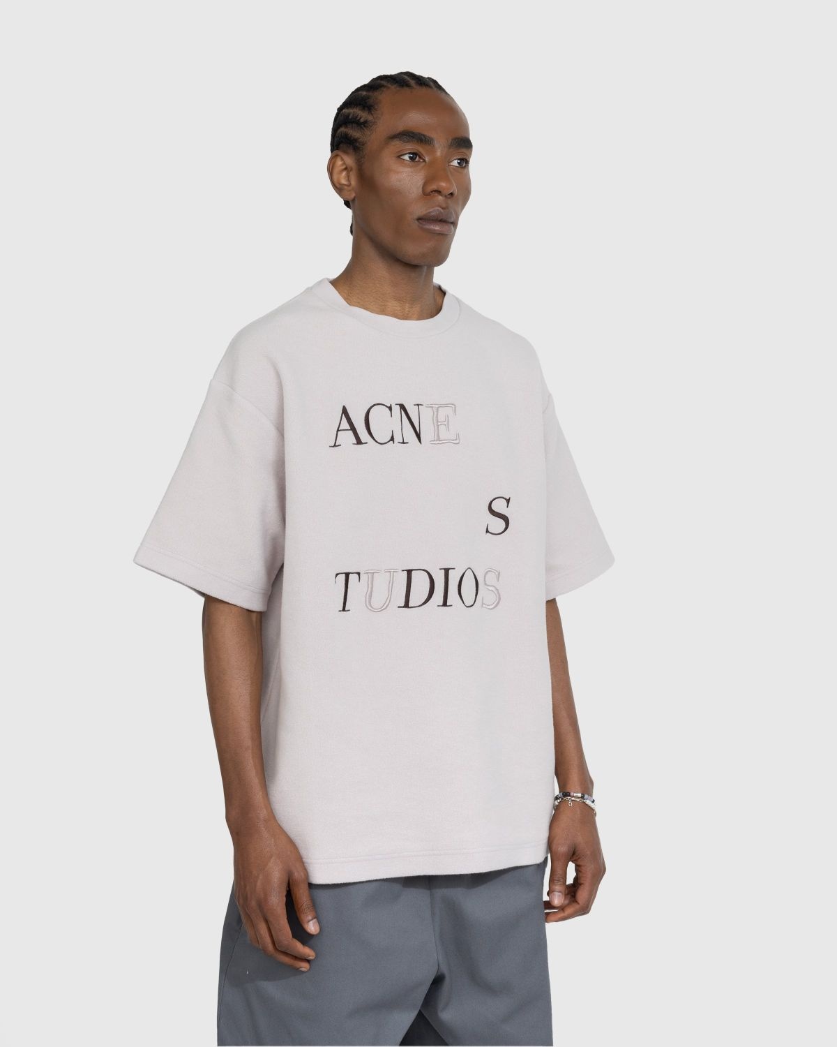 Acne Studios – Logo T-Shirt Beige - 2