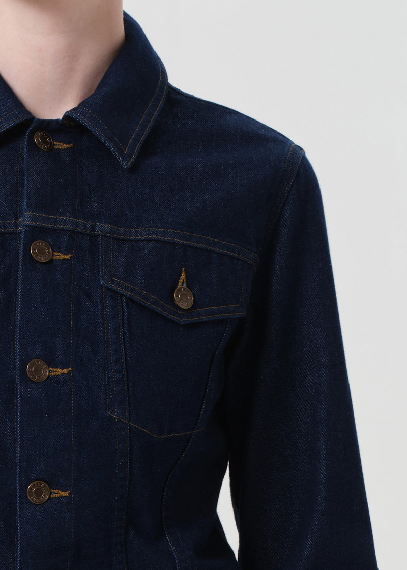 CONTOURED JACKET IN RINSE 7