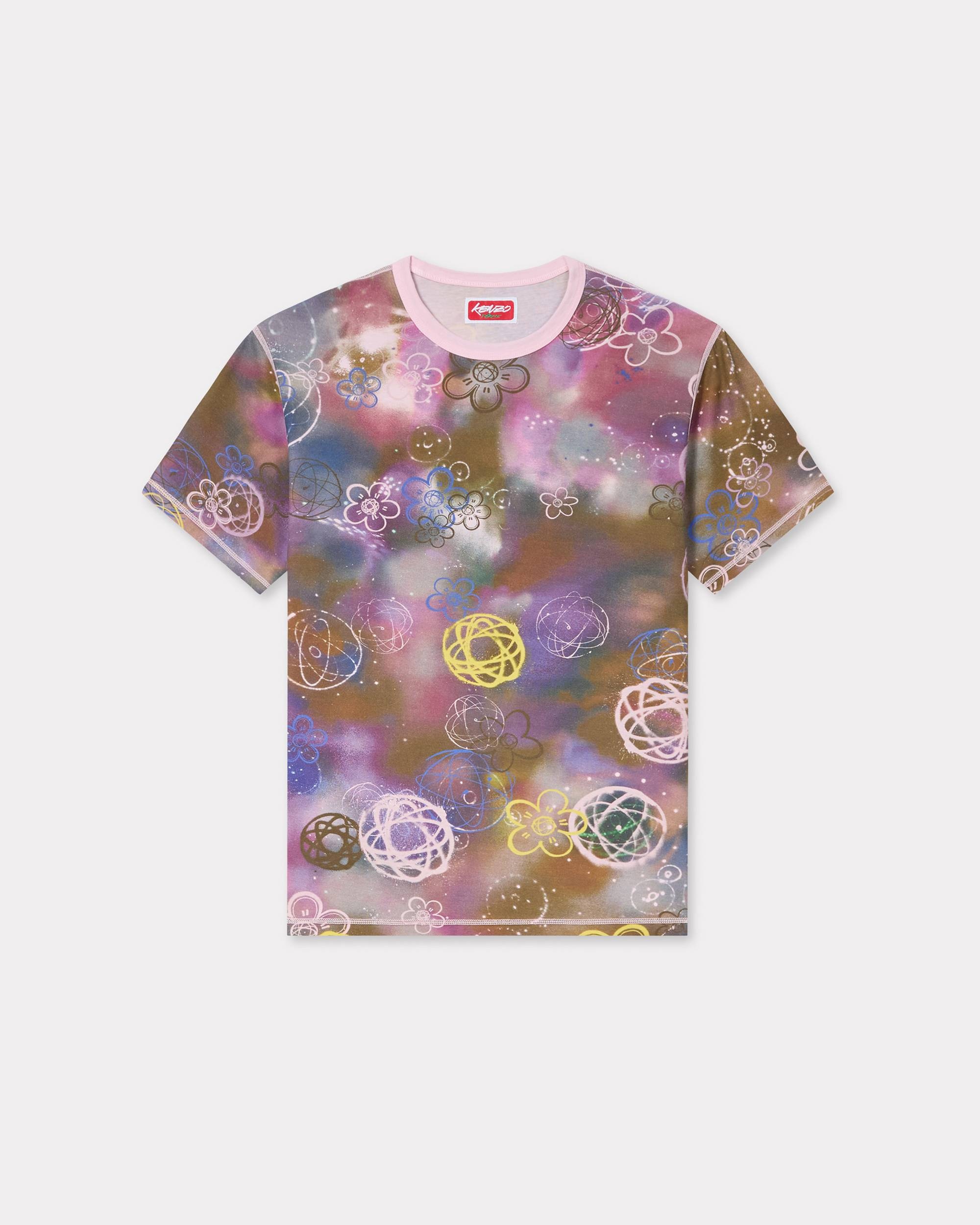 'Kenzo x Futura 2000' reversible T-shirt in cotton - 4