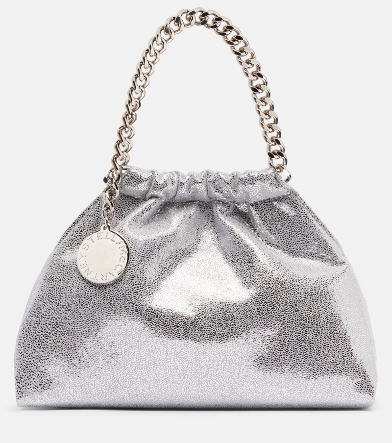Falabella Small metallic tote bag 1