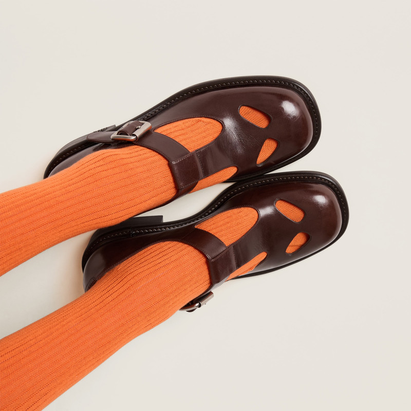 Miu Miu Leather T-bar shoes outlook